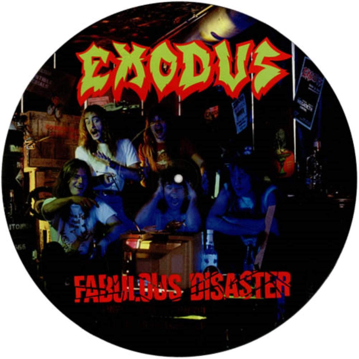 Exodus - Fabulous Disaster Pic LP – Black City Records