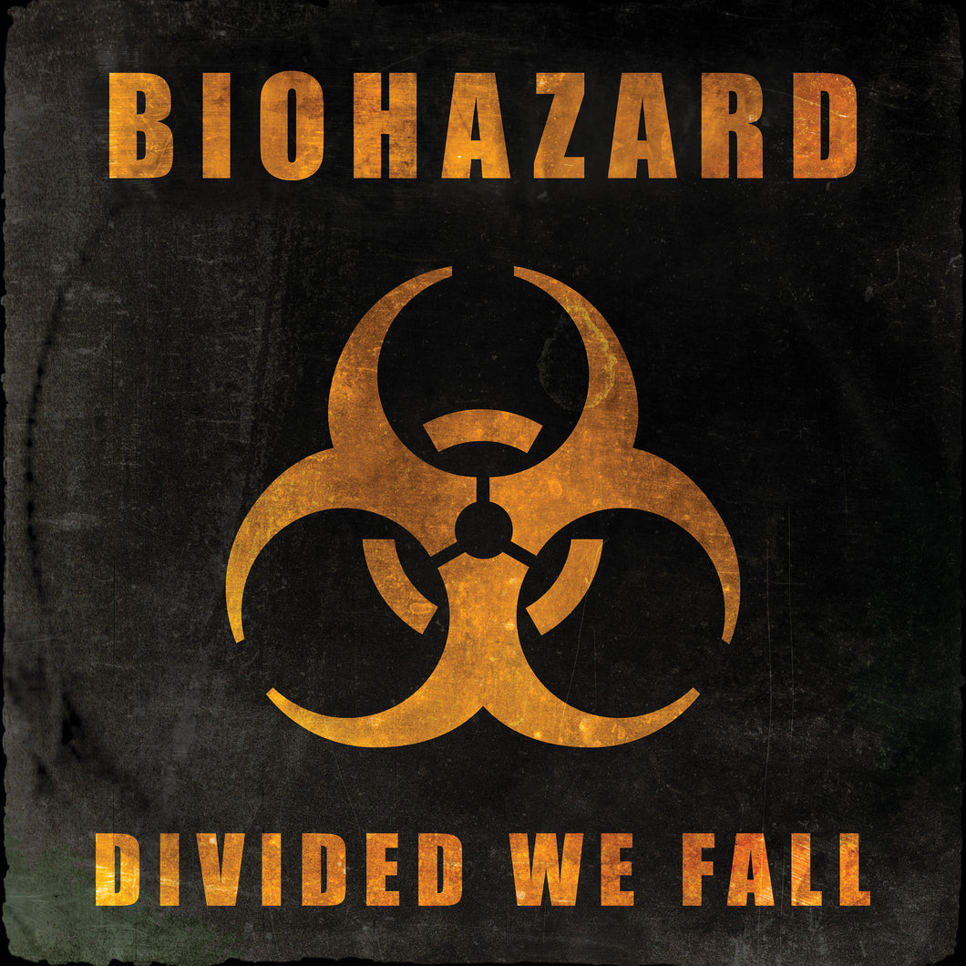 Biohazard - Divided We Fall LP (Orange Vinyl)