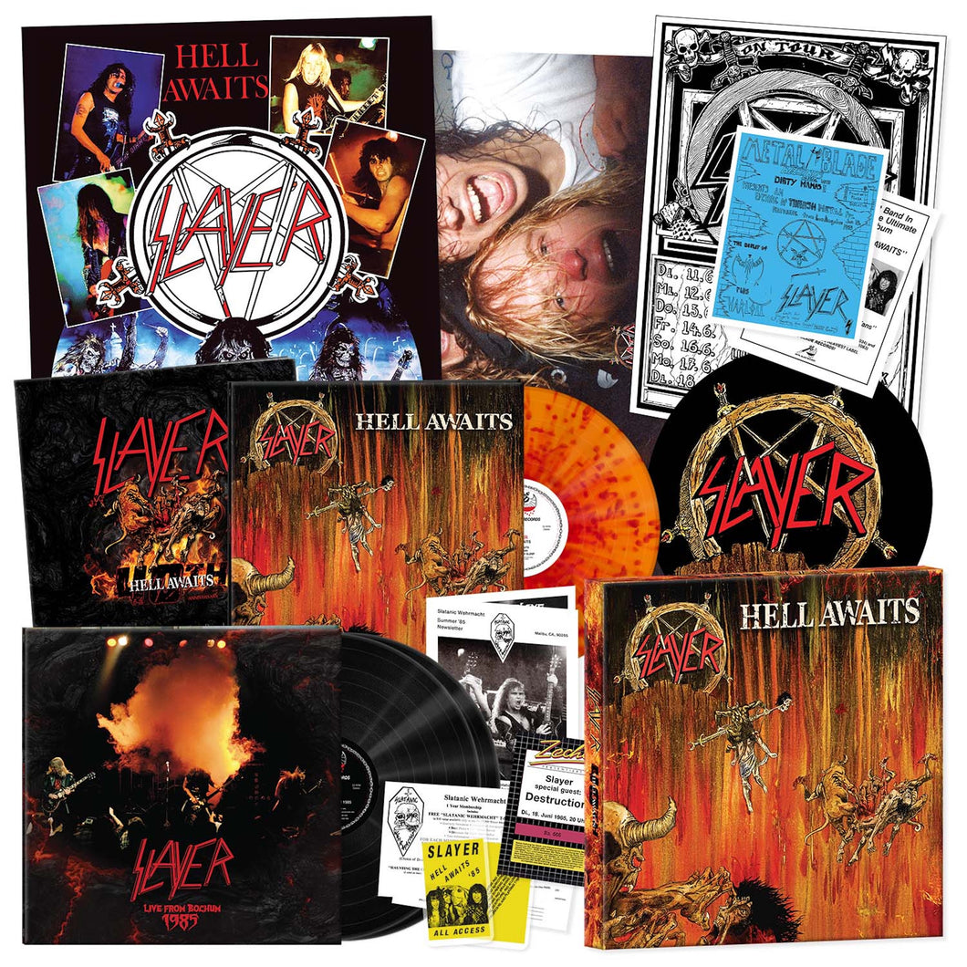 Slayer - Hell Awaits 40th Anniversary 3LP/3CD Boxset