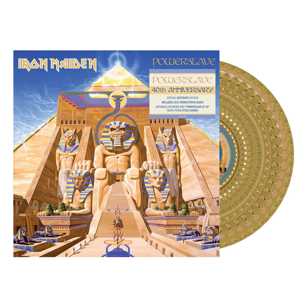 Iron Maiden - Powerslave (40th Anniversary Zoetrope Vinyl) LP