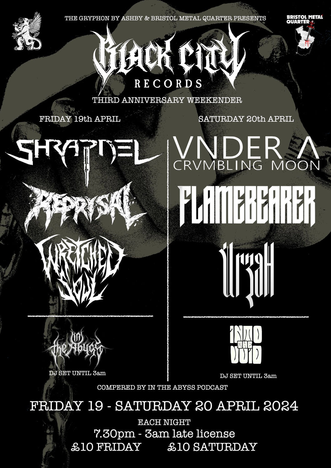 Black City 3rd Anniversary Weekender - Saturday Ticket