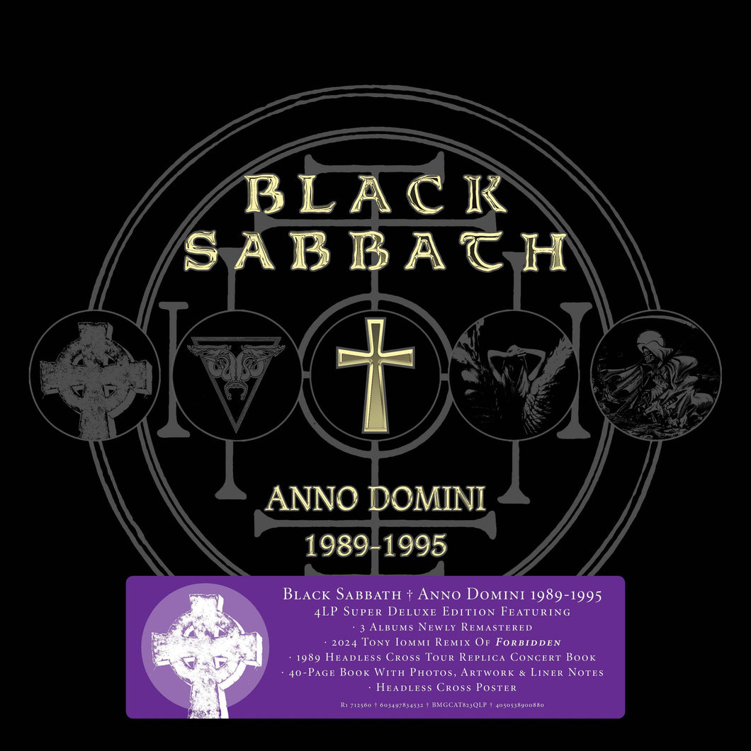 Black Sabbath - Anno Domini 1989 - 1985 4LP Super Deluxe Boxset