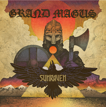 Load image into Gallery viewer, Grand Magus - Sunraven LP (Indie Only Yellow &amp; Orange Sunburst) LP
