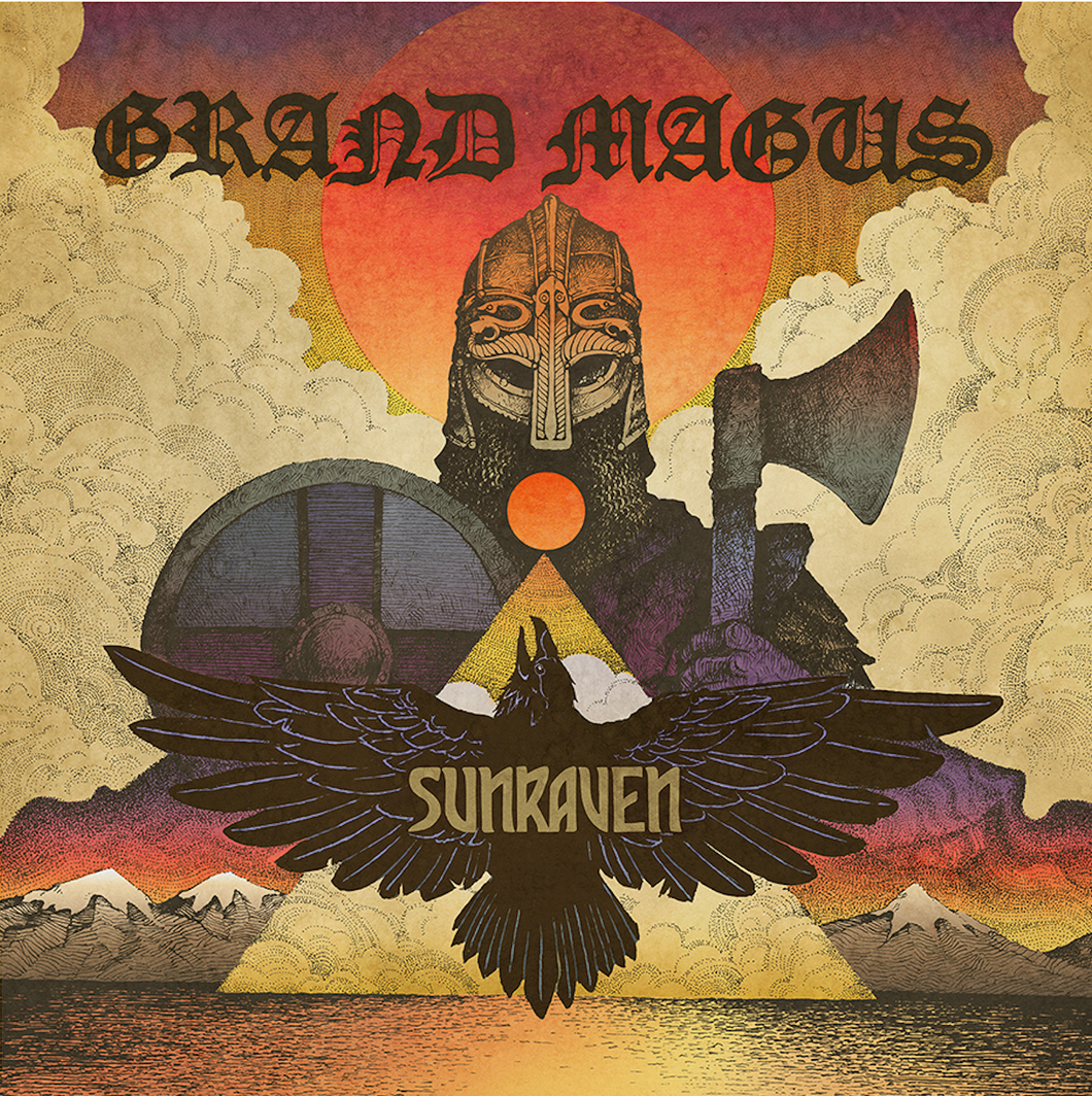 Grand Magus - Sunraven LP (Indie Only Yellow & Orange Sunburst) LP