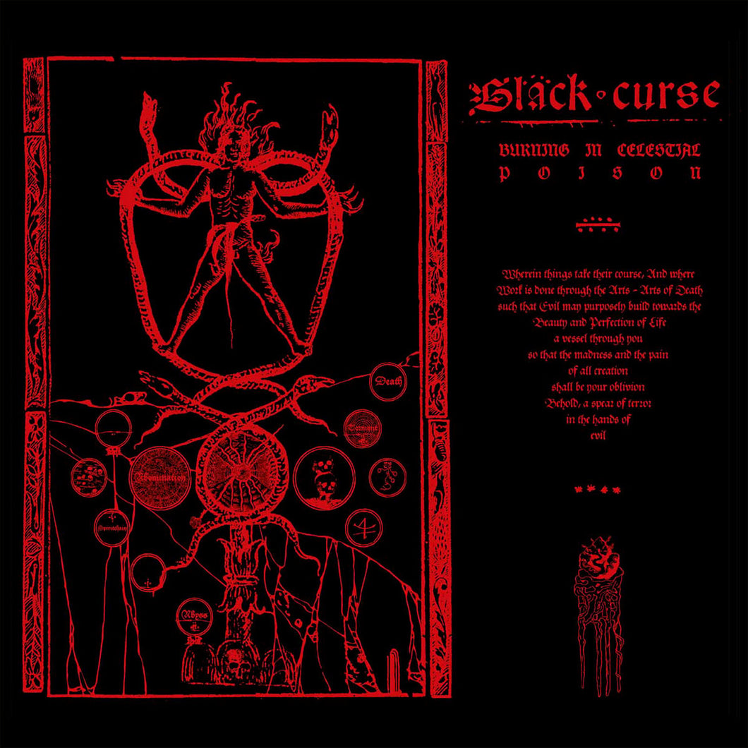 Black Curse - Burning In Celestial Poison LP