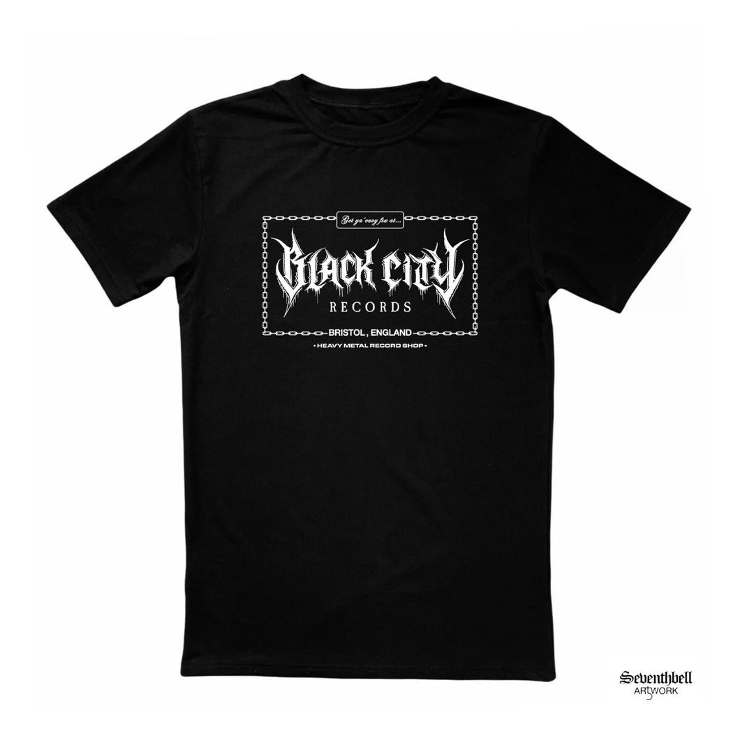 Black City Records - Chain T-Shirt