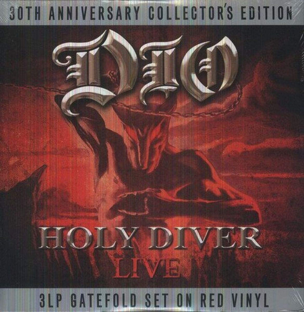 Dio - Holy Diver Live (3 LP Red Vinyl Set)