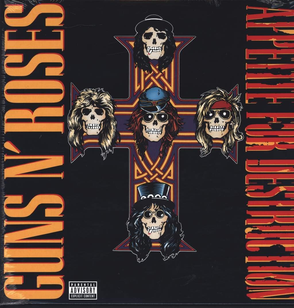 Guns N' Roses - Appetite For Destruction LP