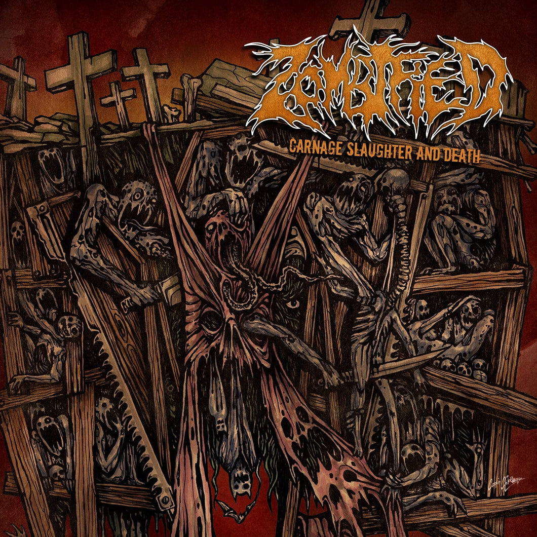 Zombified - Carnage, Slaughter and Death LP