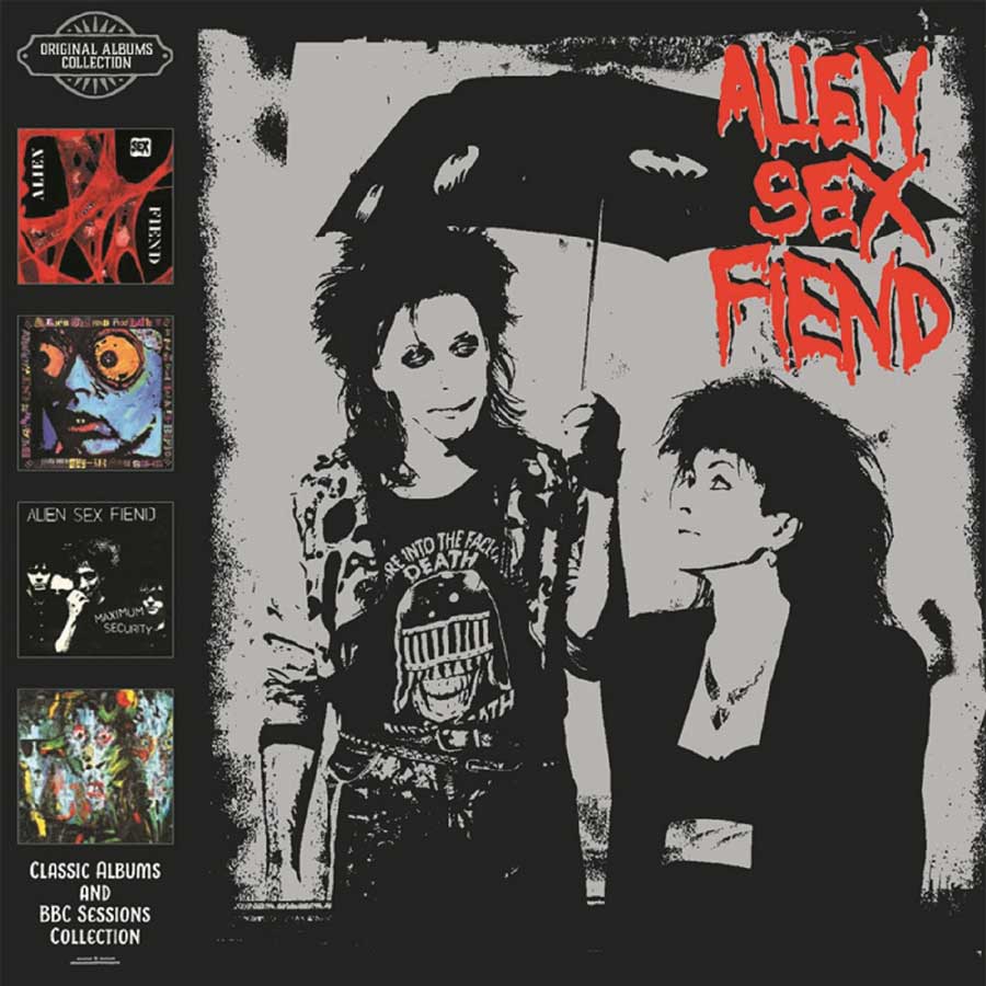 Alien Sex Fiend - Classic Albums and BBC Sessions Collection 4CD Boxset