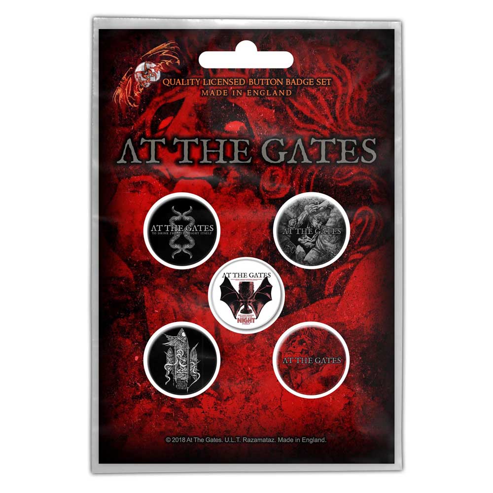 At The Gates Badge Pack