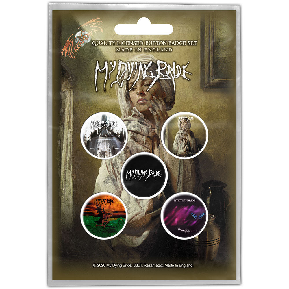My Dying Bride Badge Pack