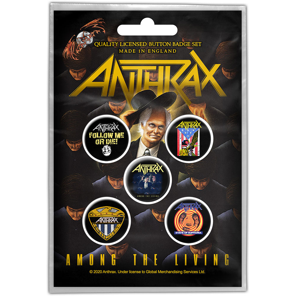 Anthrax Badge Pack