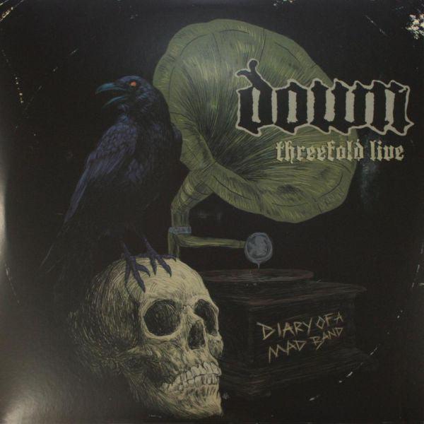 Down - Diary Of A Mad Band: Threefold Live 3LP