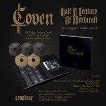 Load image into Gallery viewer, Coven - Half A Century Of Witchcraft 5CD Boxset
